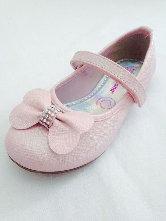 Zapatos moño rosa