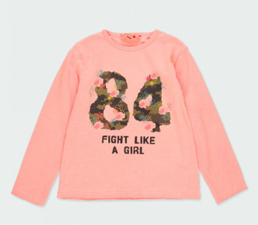 Playera niña manga larga 421007