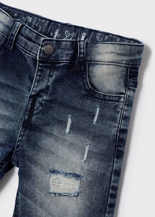 Bermuda mezclilla 3256 - Ceremonias Anny