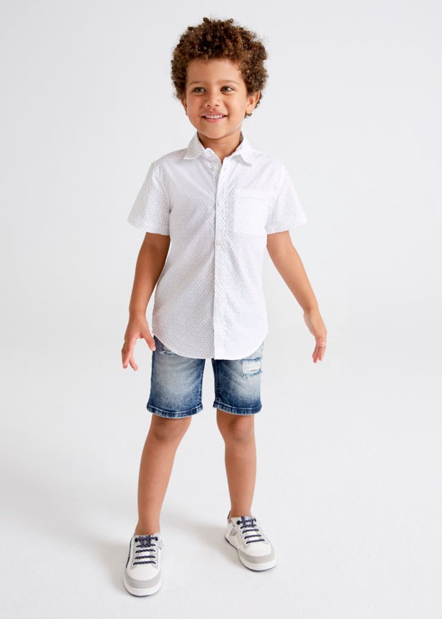 Bermuda mezclilla 3256 - Ceremonias Anny