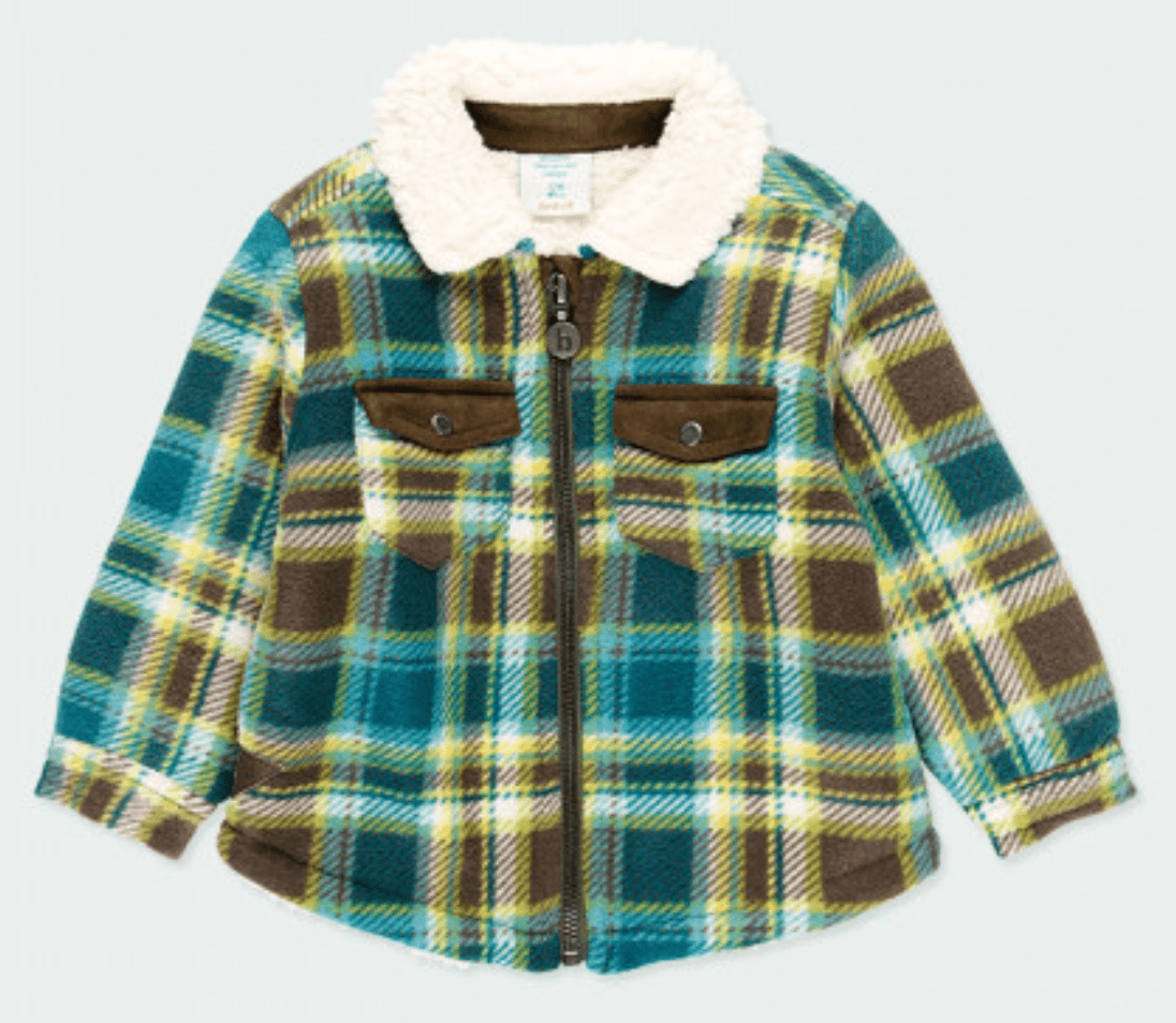 Chamarra a cuadros tipo leñador 332122 - Ceremonias Anny