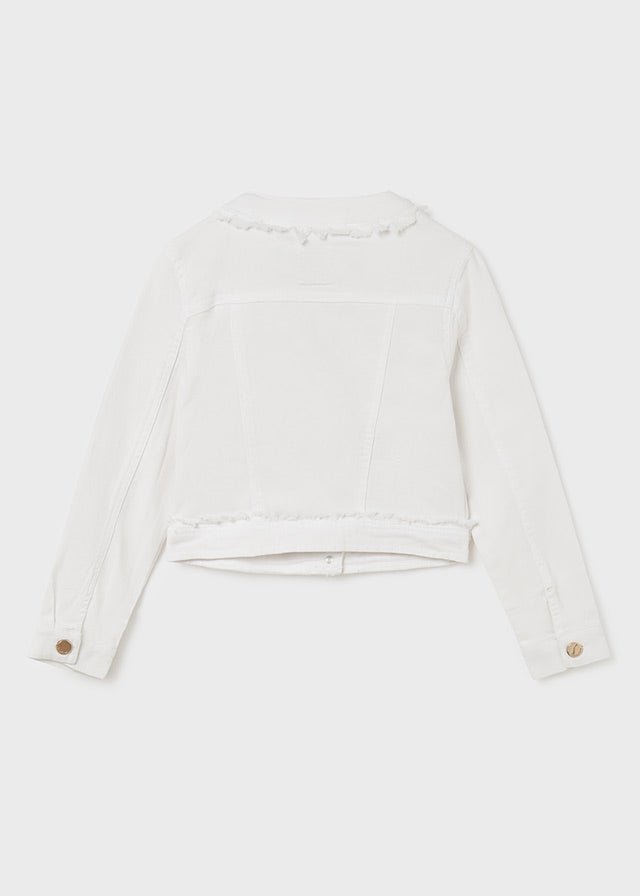 Chamarra blanca 6433 - Ceremonias Anny