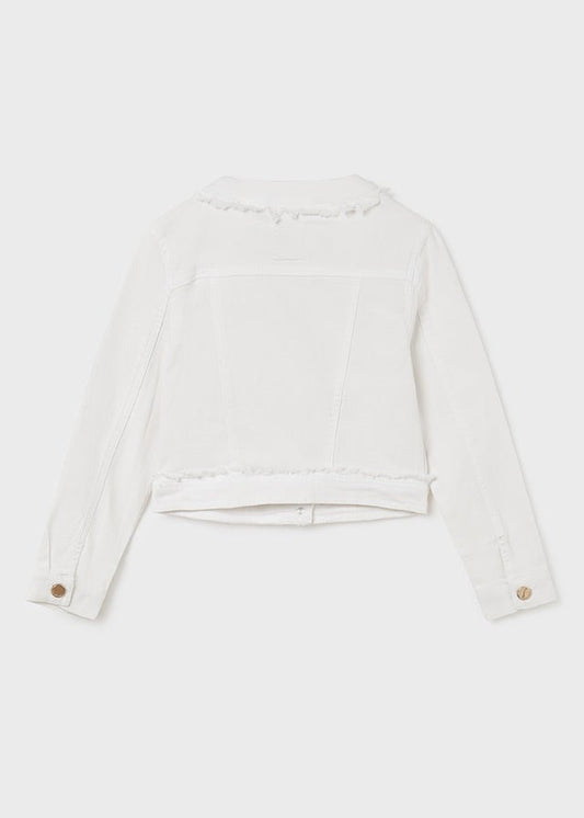 Chamarra blanca 6433 - Ceremonias Anny