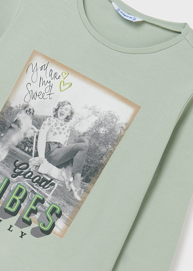 Conjunto manga larga niña Boboli - Ceremonias Anny