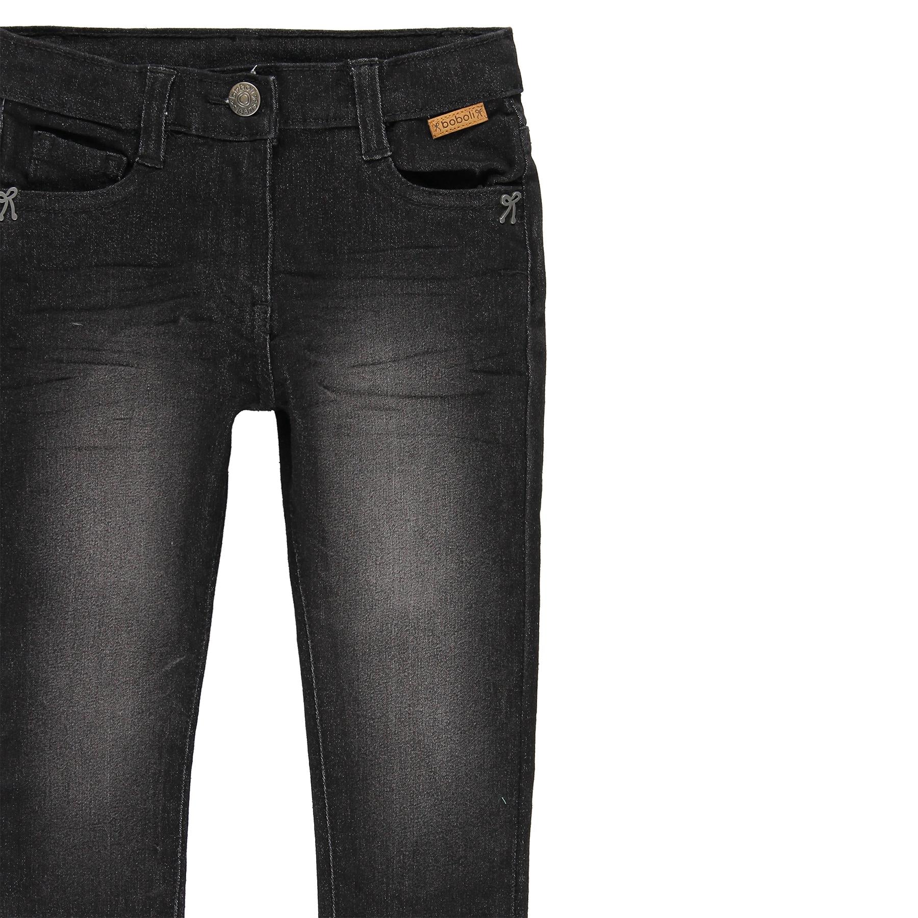 Jeans negro niña 49003 - Ceremonias Anny