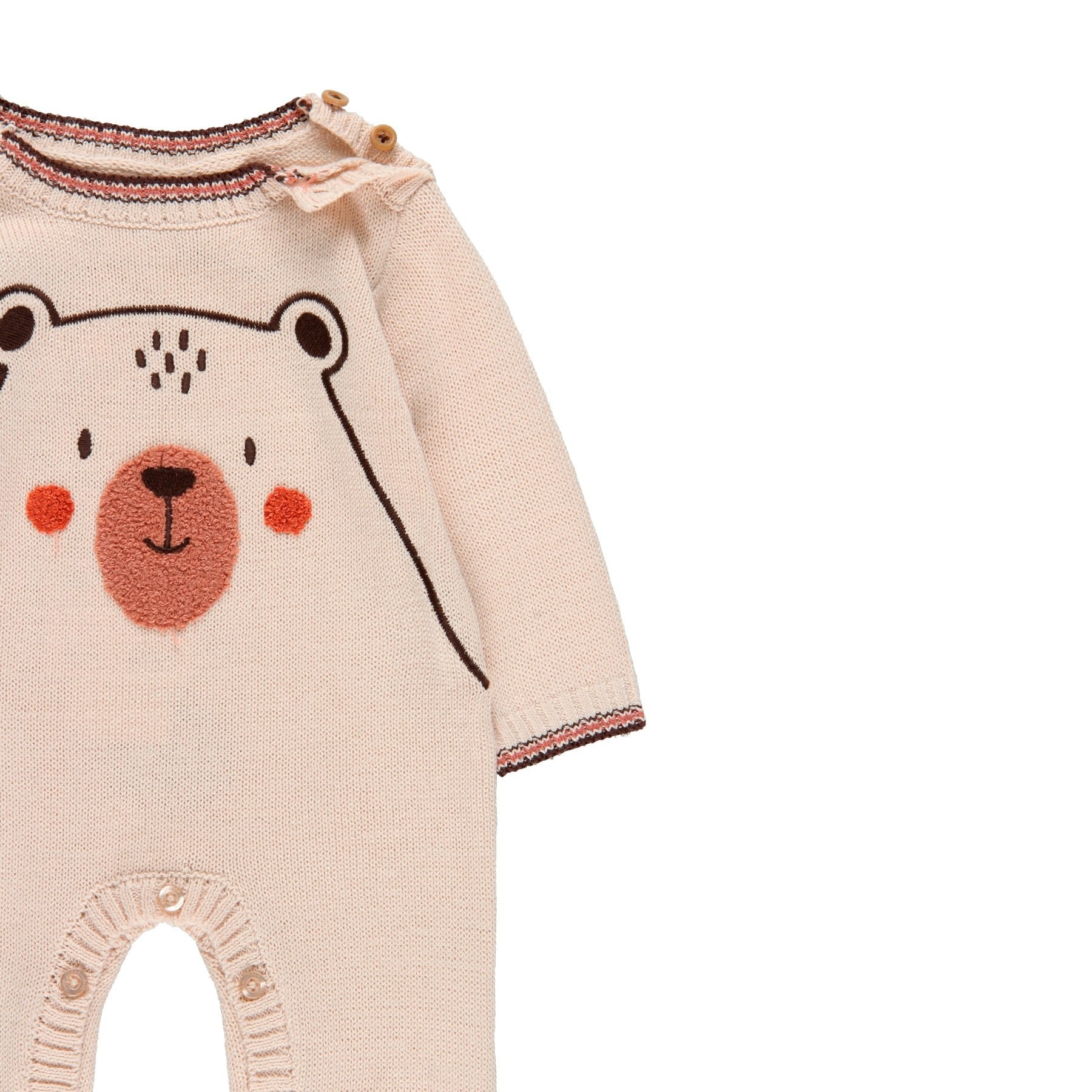 Mameluco estampado de oso 115030 - Ceremonias Anny