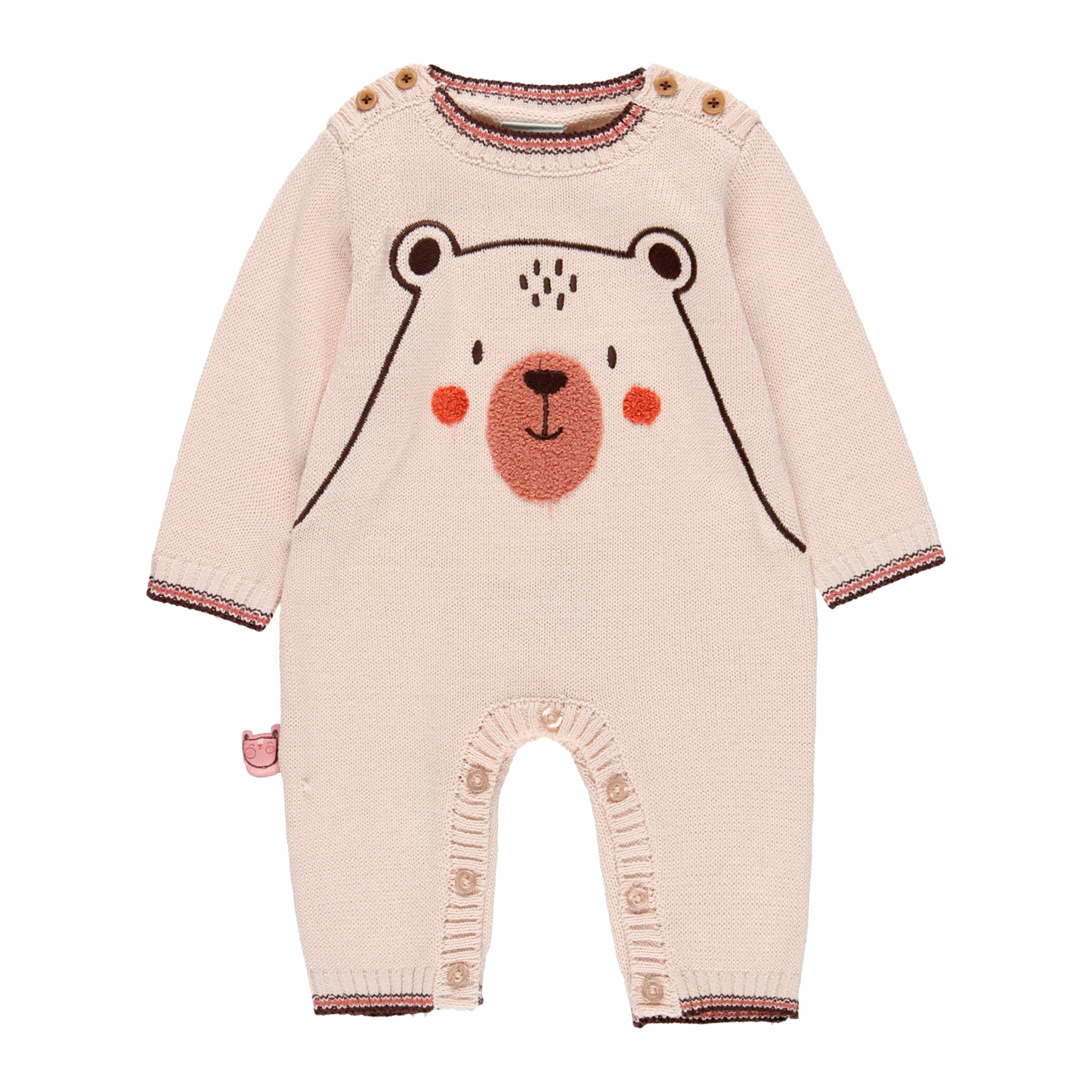 Mameluco estampado de oso 115030 - Ceremonias Anny