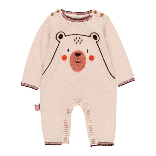 Mameluco estampado de oso 115030 - Ceremonias Anny