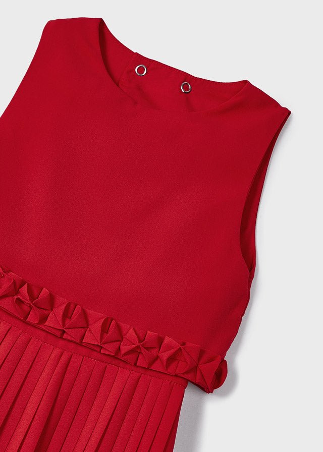 Mono niña con pliegues 3843 - Ceremonias Anny