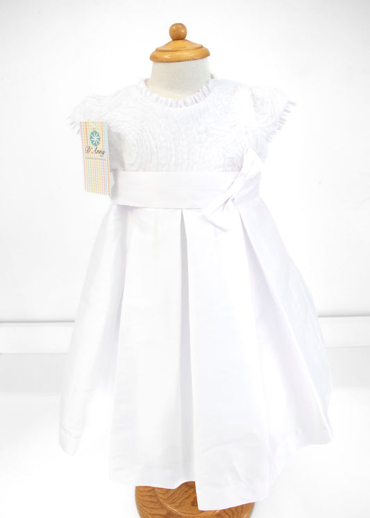 Vestido bautizo Blanca