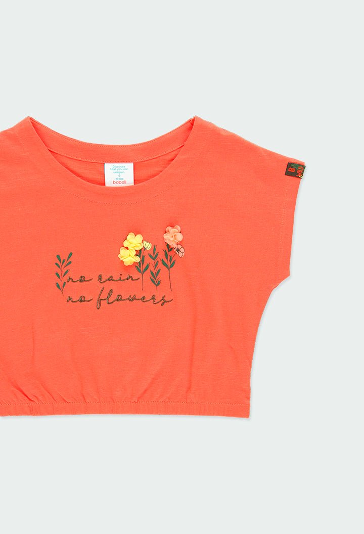 Pantalón de flores y crop top 444147 - Ceremonias Anny