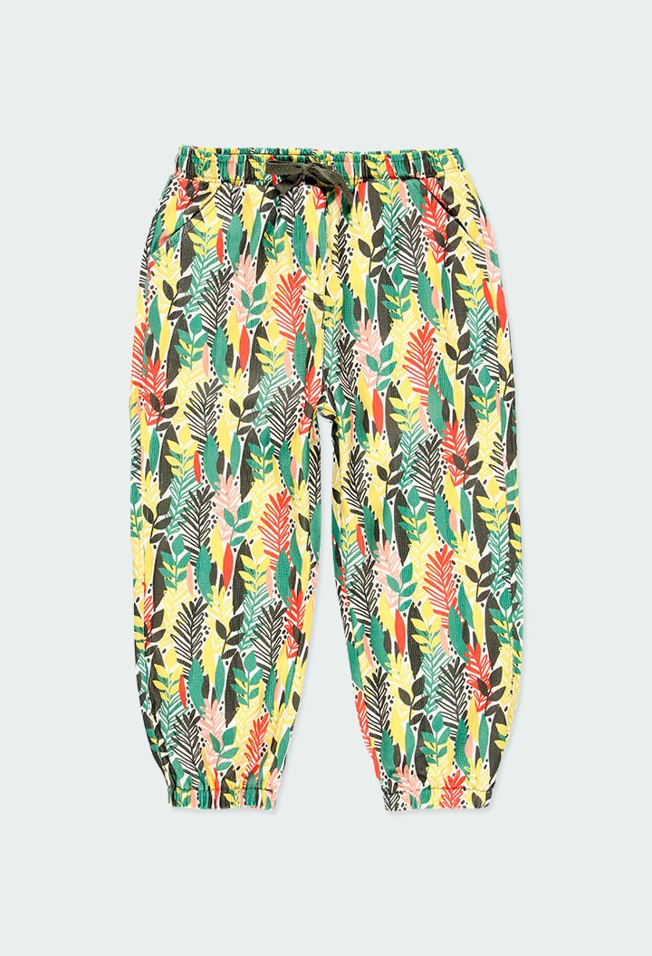 Pantalón de flores y crop top 444147 - Ceremonias Anny