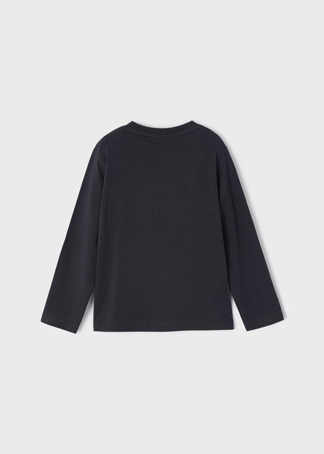 Playera manga larga con oso 4006 - Ceremonias Anny