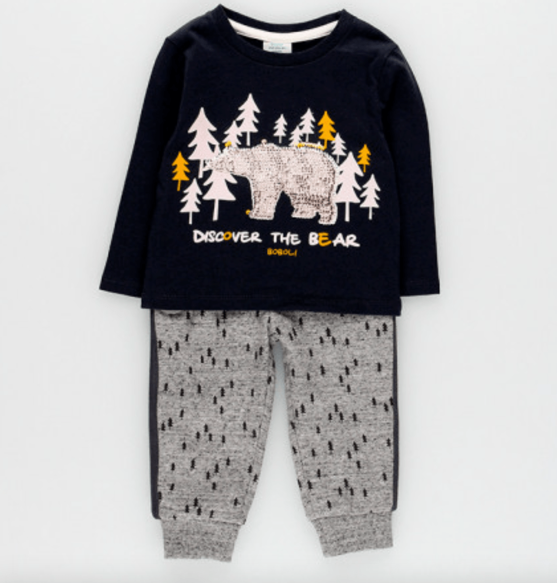 Playera manga larga con pants 323086 - Ceremonias Anny