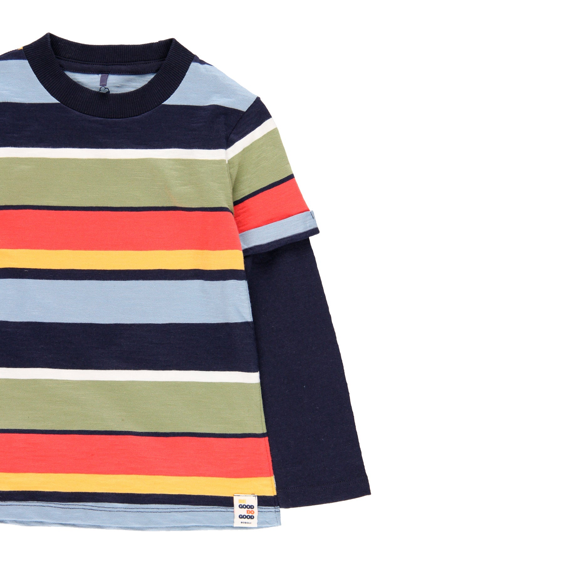 Playera manga larga rayas 535070 - Ceremonias Anny