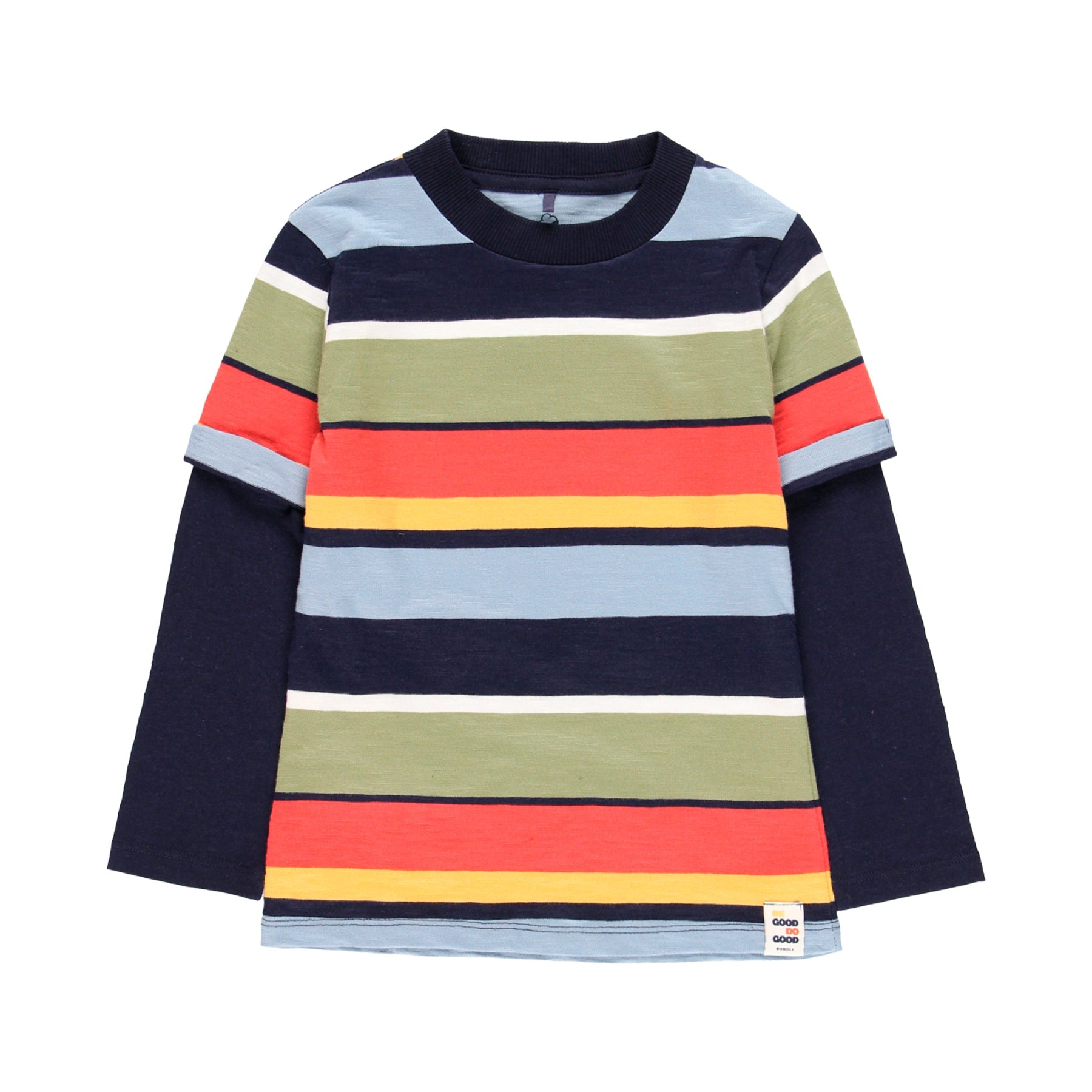 Playera manga larga rayas 535070 - Ceremonias Anny