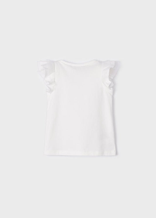 Playera niña flores 3054 - Ceremonias Anny