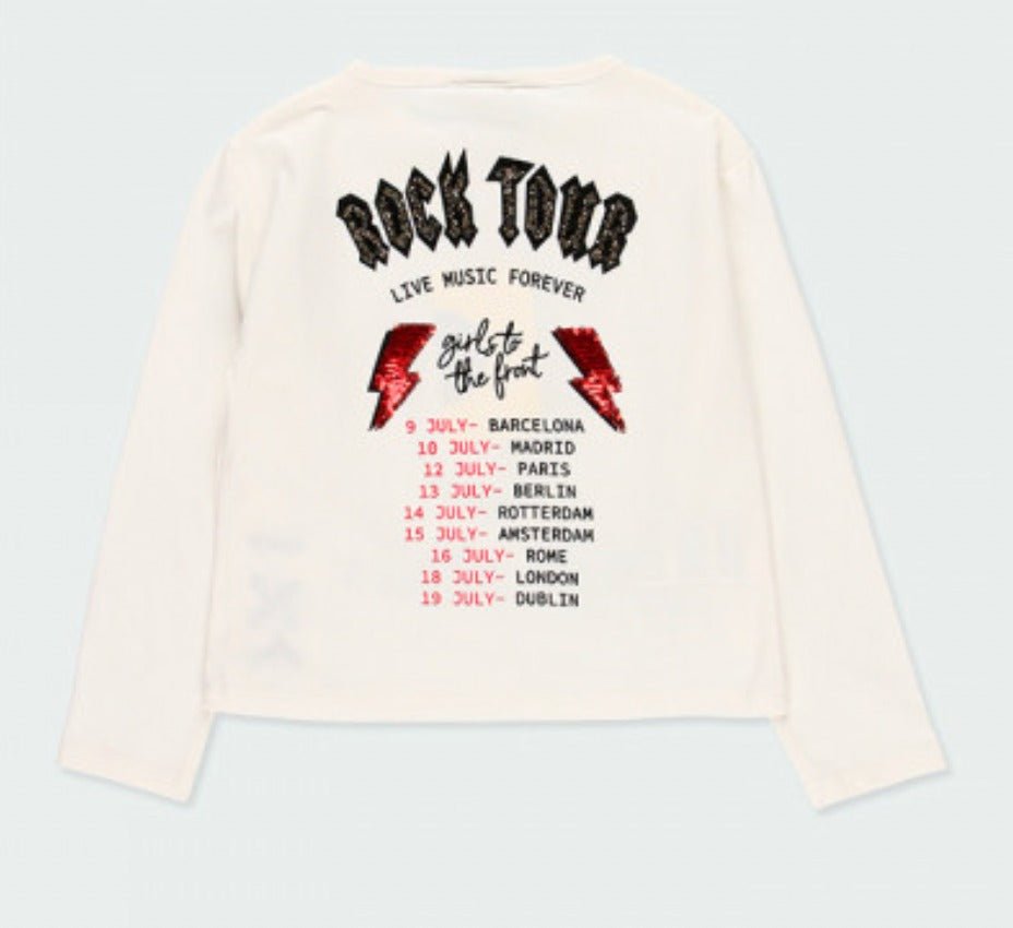 Playera rockera de niña 433189 - Ceremonias Anny