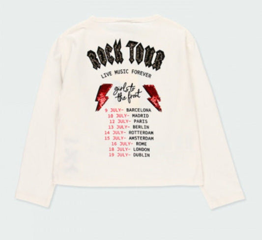 Playera rockera de niña 433189 - Ceremonias Anny