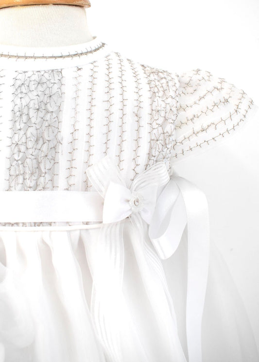 Ropón corto Platina - Ceremonias Anny