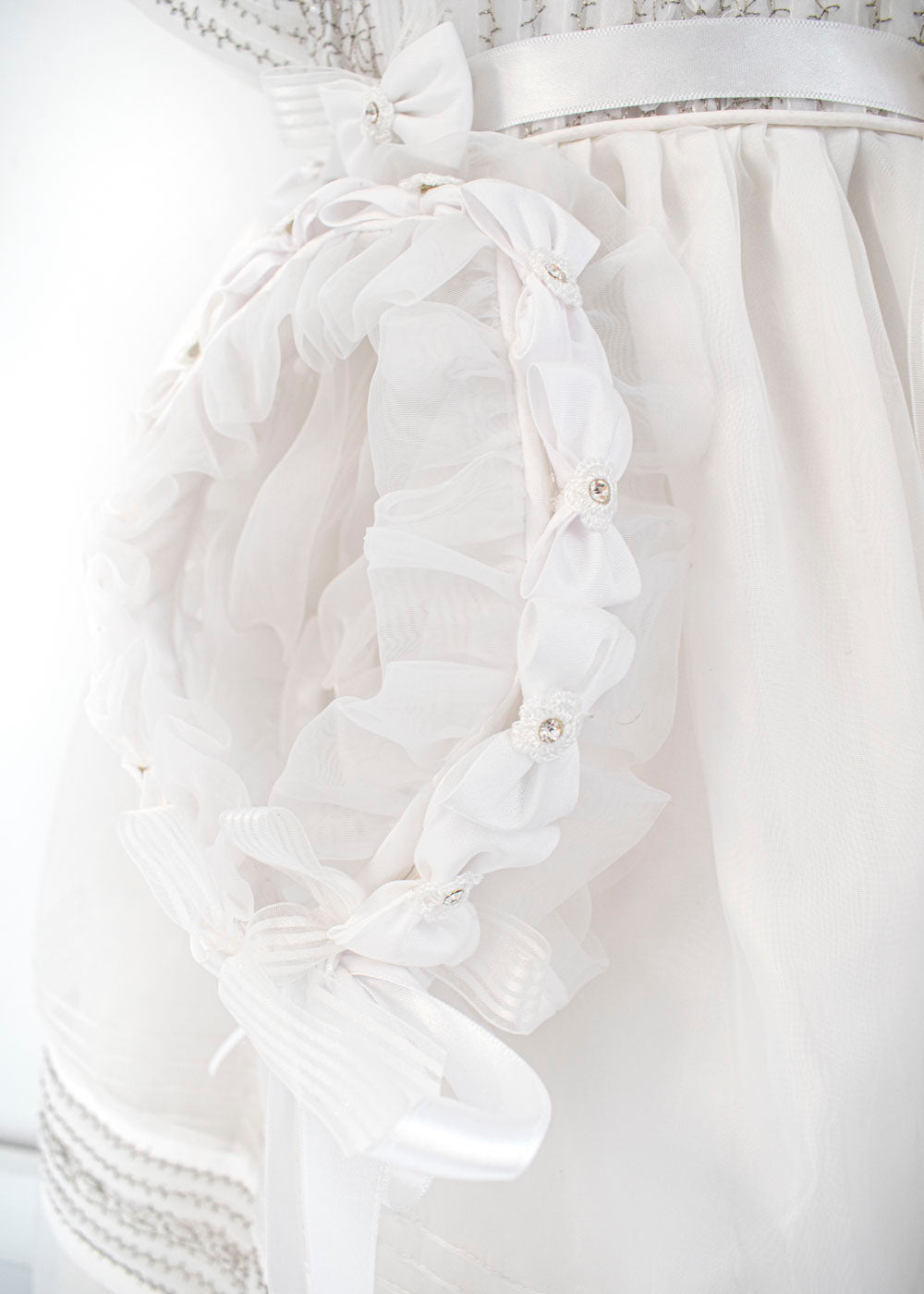 Ropón corto Platina - Ceremonias Anny