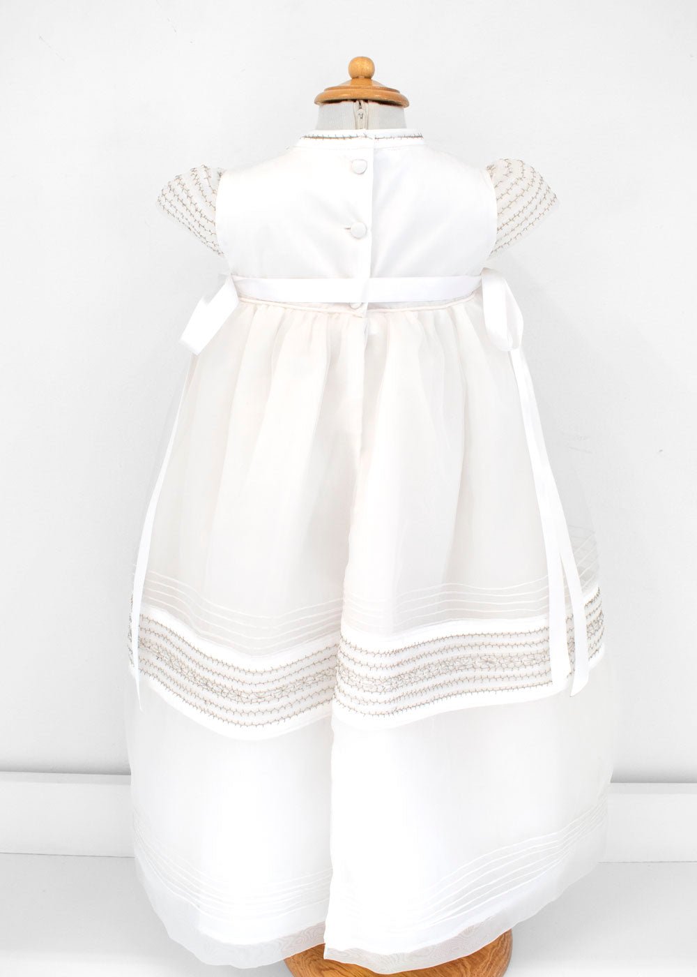 Ropón corto Platina - Ceremonias Anny