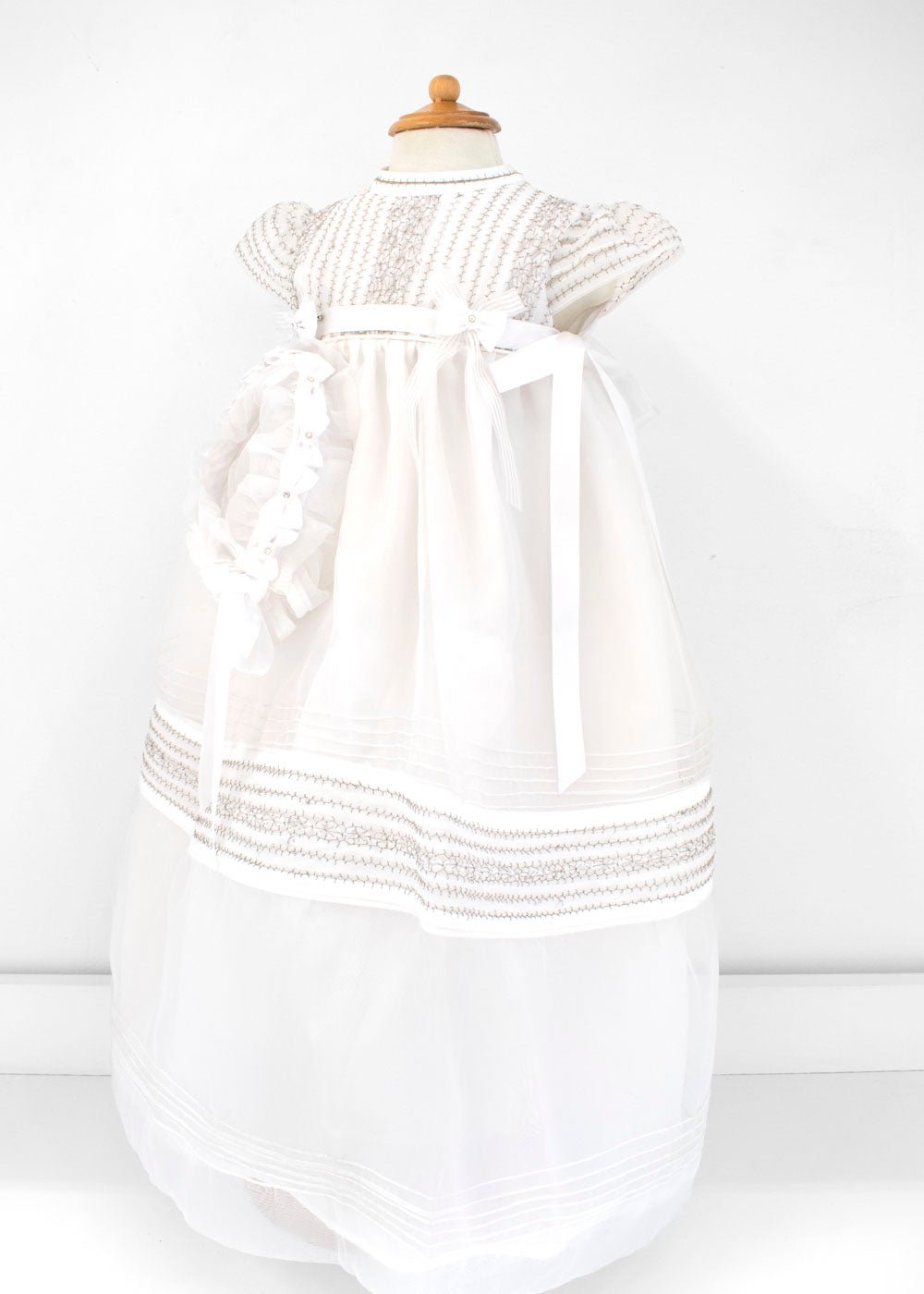 Ropón corto Platina - Ceremonias Anny