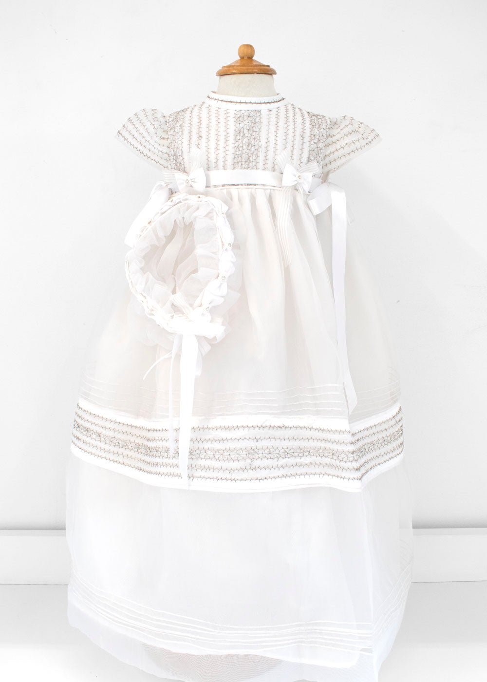 Ropón corto Platina - Ceremonias Anny