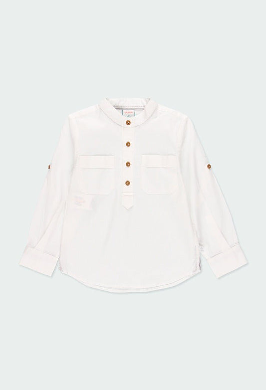 Short de rayas y camisa cuello mau 734015 - Ceremonias Anny