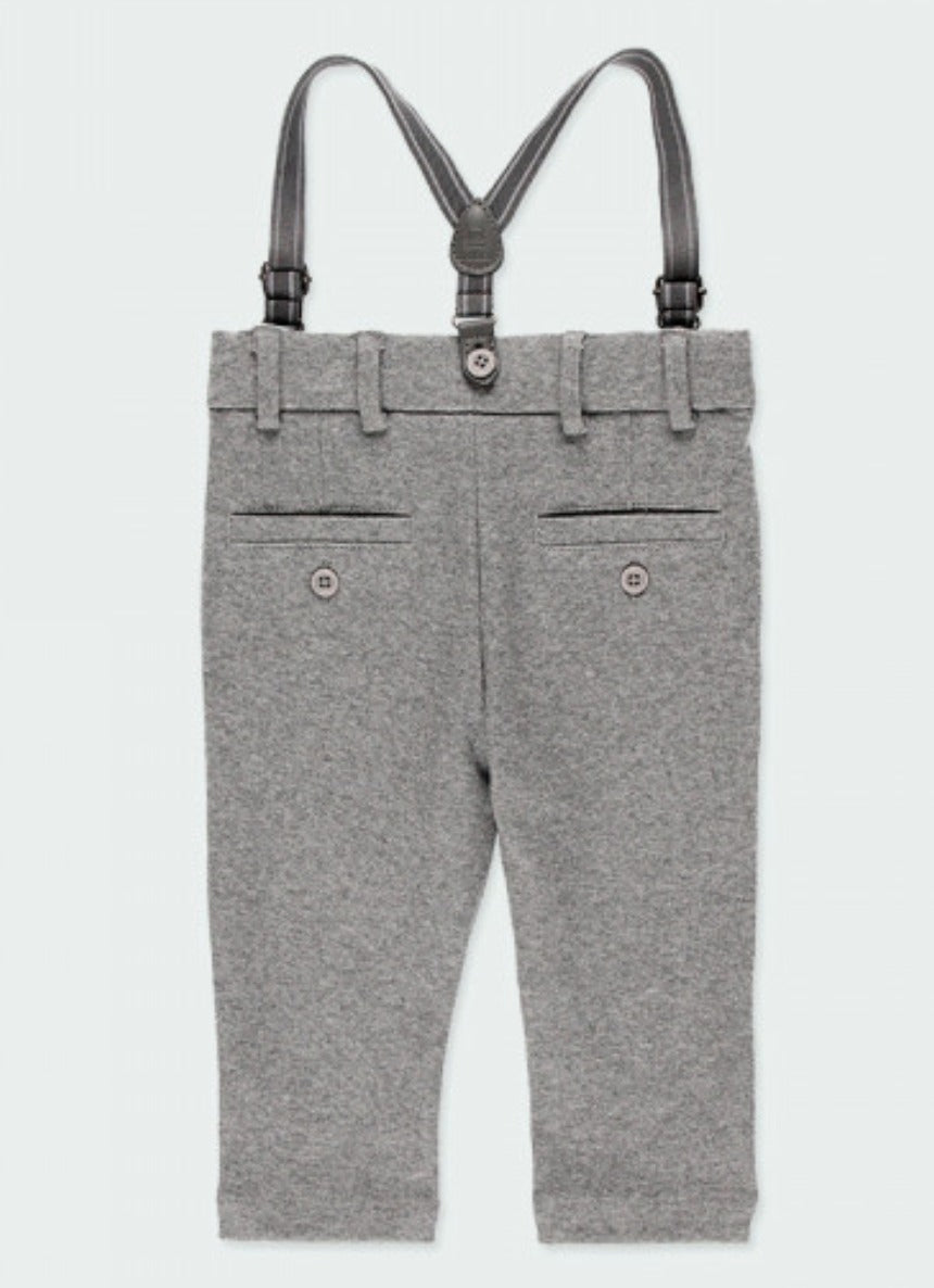 Suéter con rombos y pantalón tirantes 713113 - Ceremonias Anny