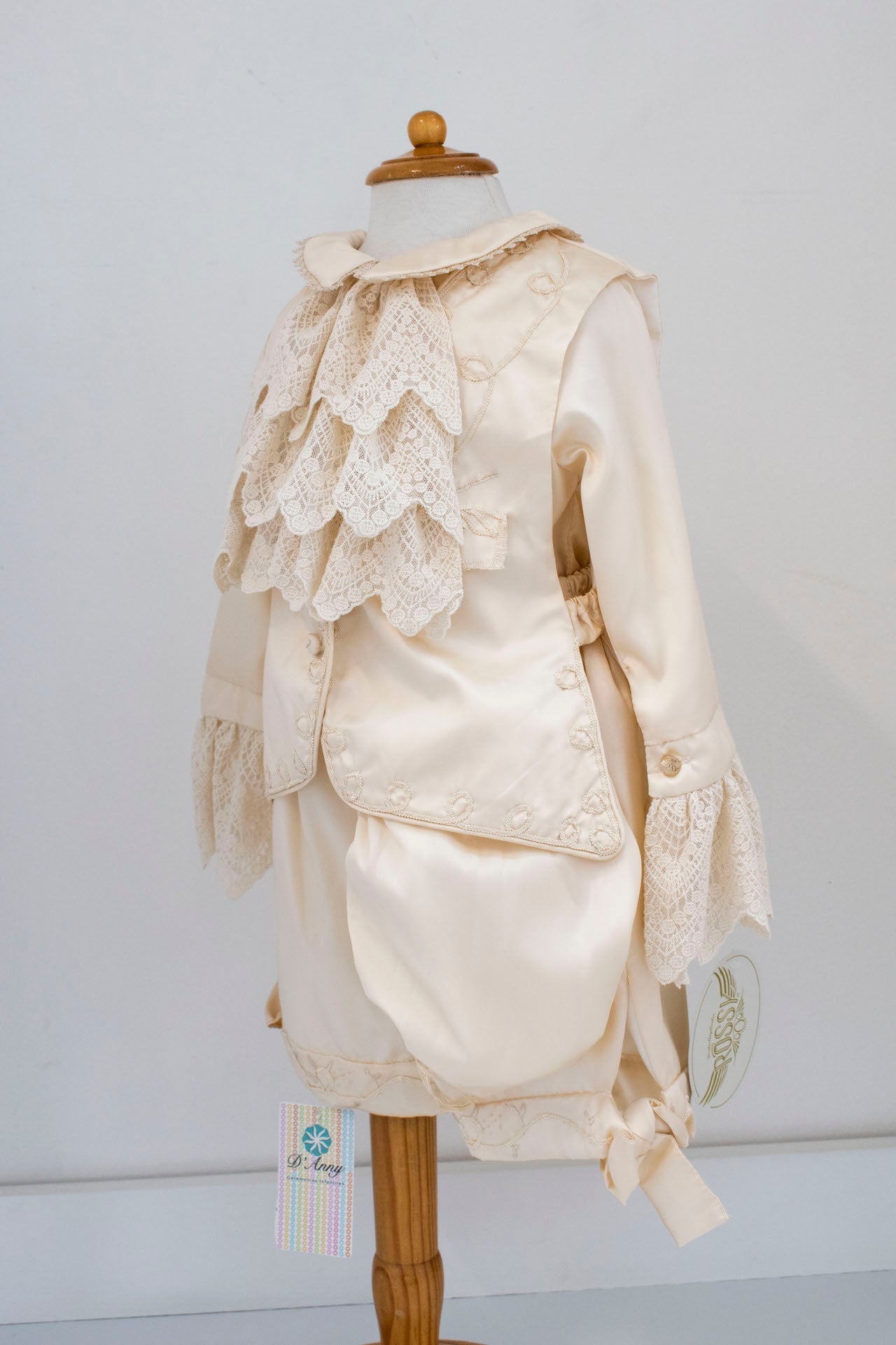 Traje bautizo Dante - Ceremonias Anny