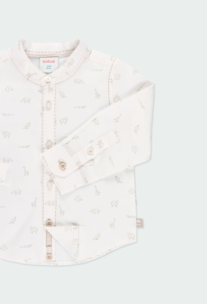 Traje de niño con short beige 714035 - Ceremonias Anny