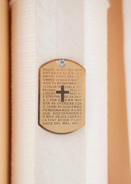 Vela Bautizo Crisantemo - Ceremonias Anny