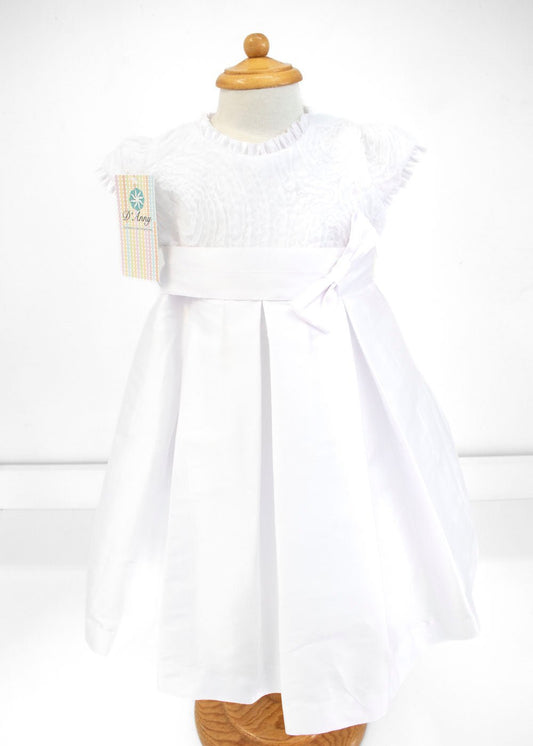 Vestido bautizo Blanca - Ceremonias Anny