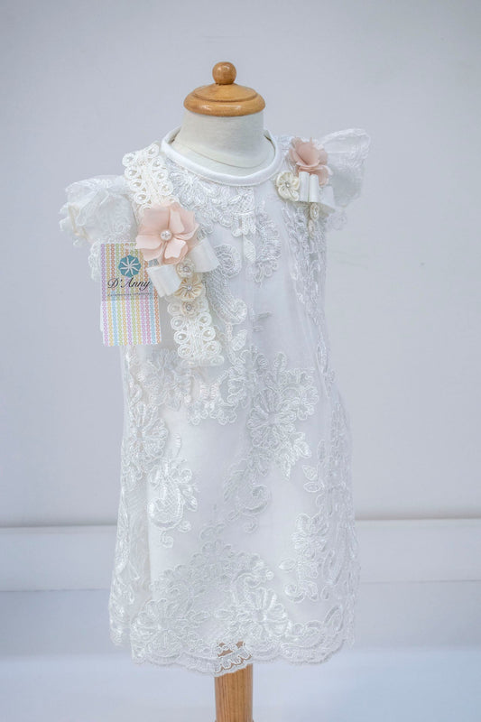 Vestido bautizo Valeria - Ceremonias Anny