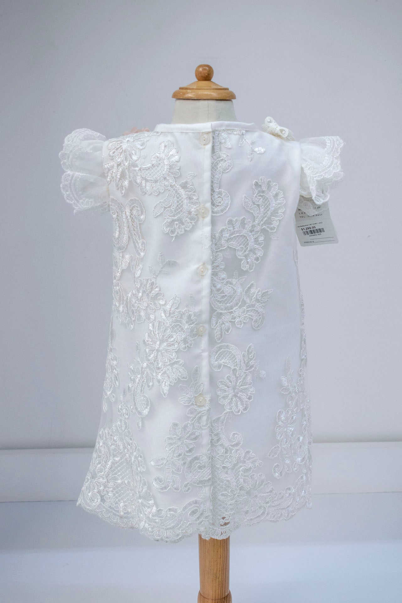 Vestido bautizo Valeria - Ceremonias Anny