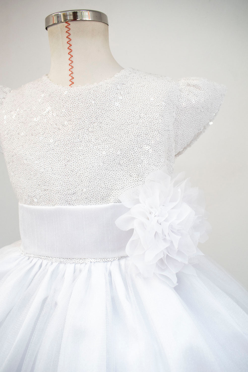 Vestido blanco Bárbara - Ceremonias Anny