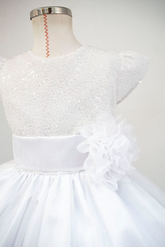 Vestido blanco Bárbara - Ceremonias Anny