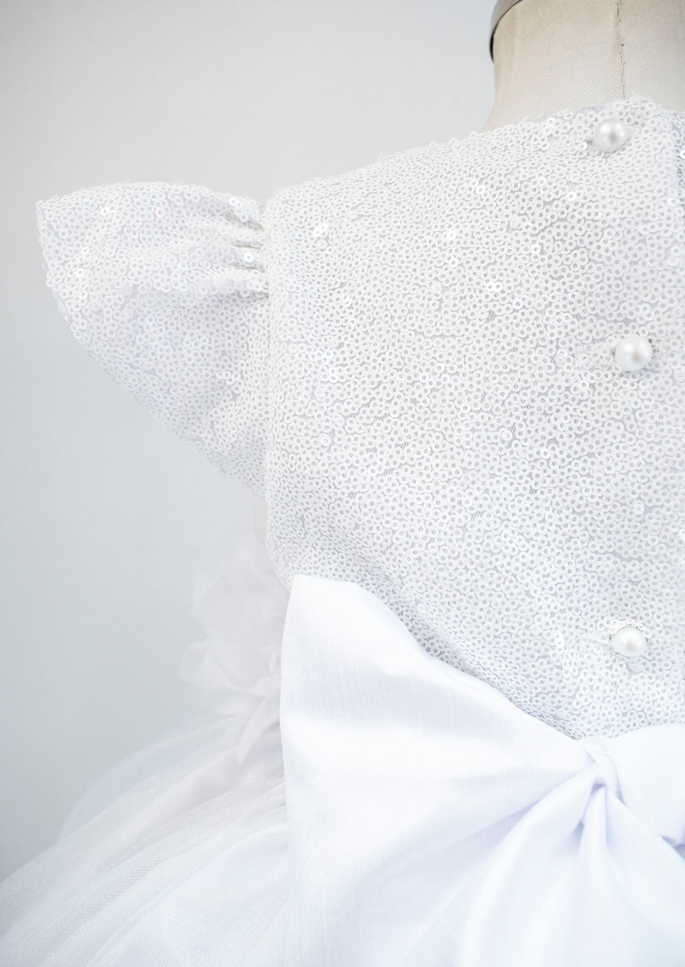 Vestido blanco Bárbara - Ceremonias Anny