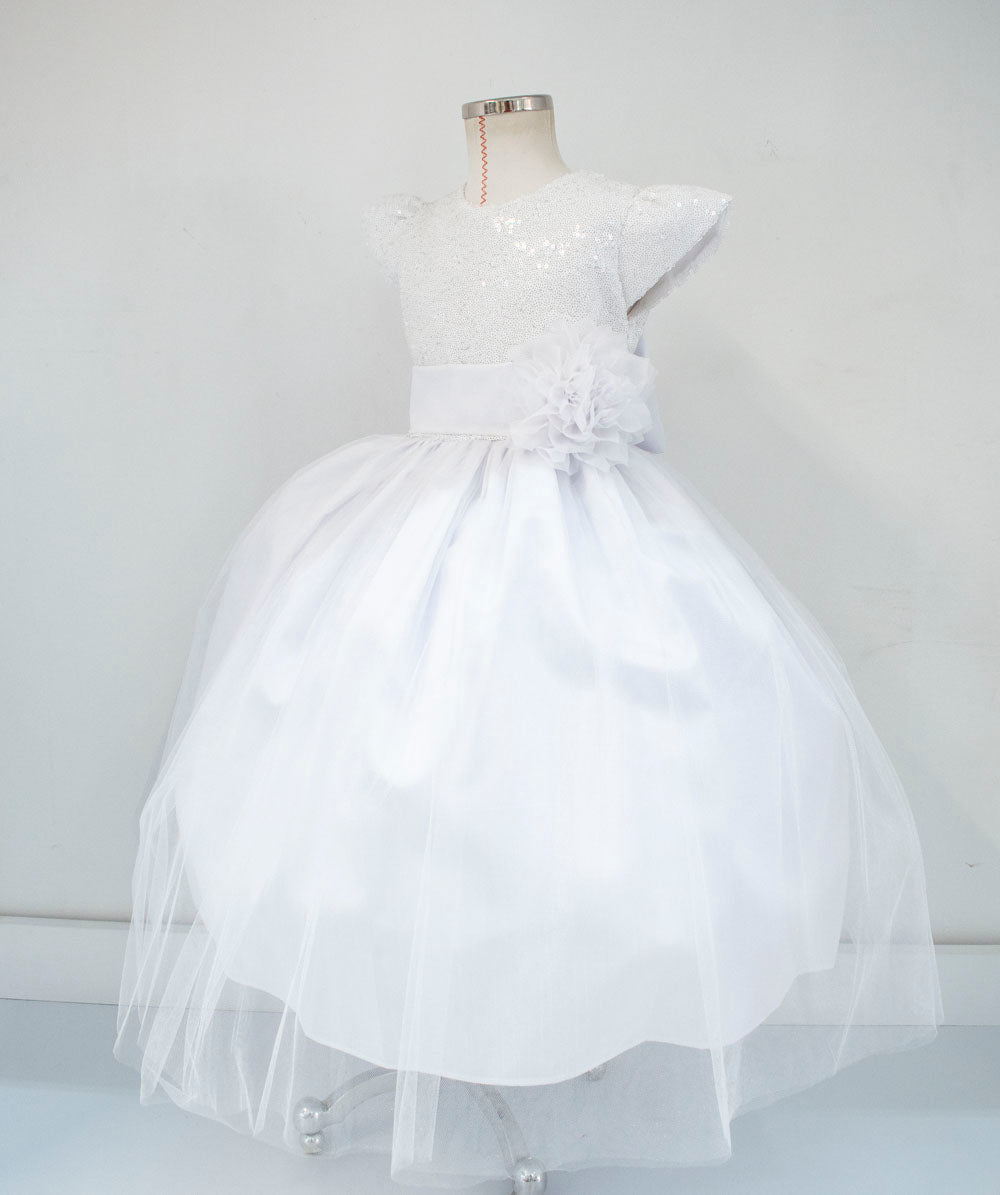 Vestido blanco Bárbara - Ceremonias Anny