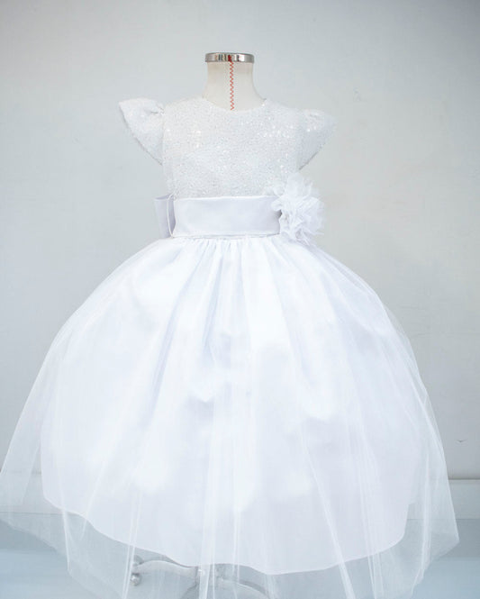 Vestido blanco Bárbara - Ceremonias Anny