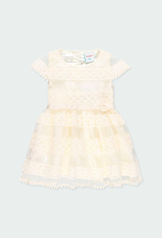 Vestido con encaje ivory 704012 - Ceremonias Anny