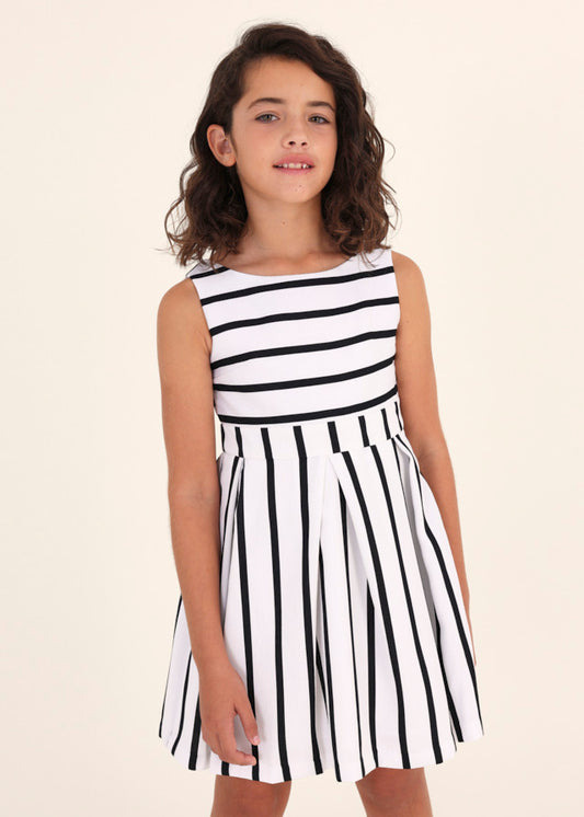 Vestido con franjas 6910