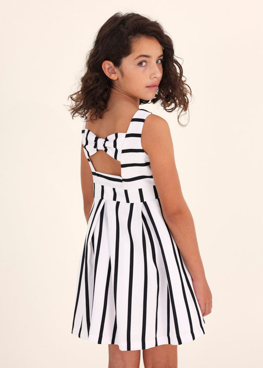 Vestido con franjas 6910
