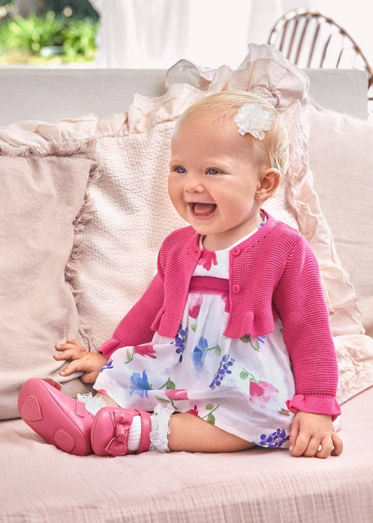 Vestido estampado con flores 1869 - Ceremonias Anny