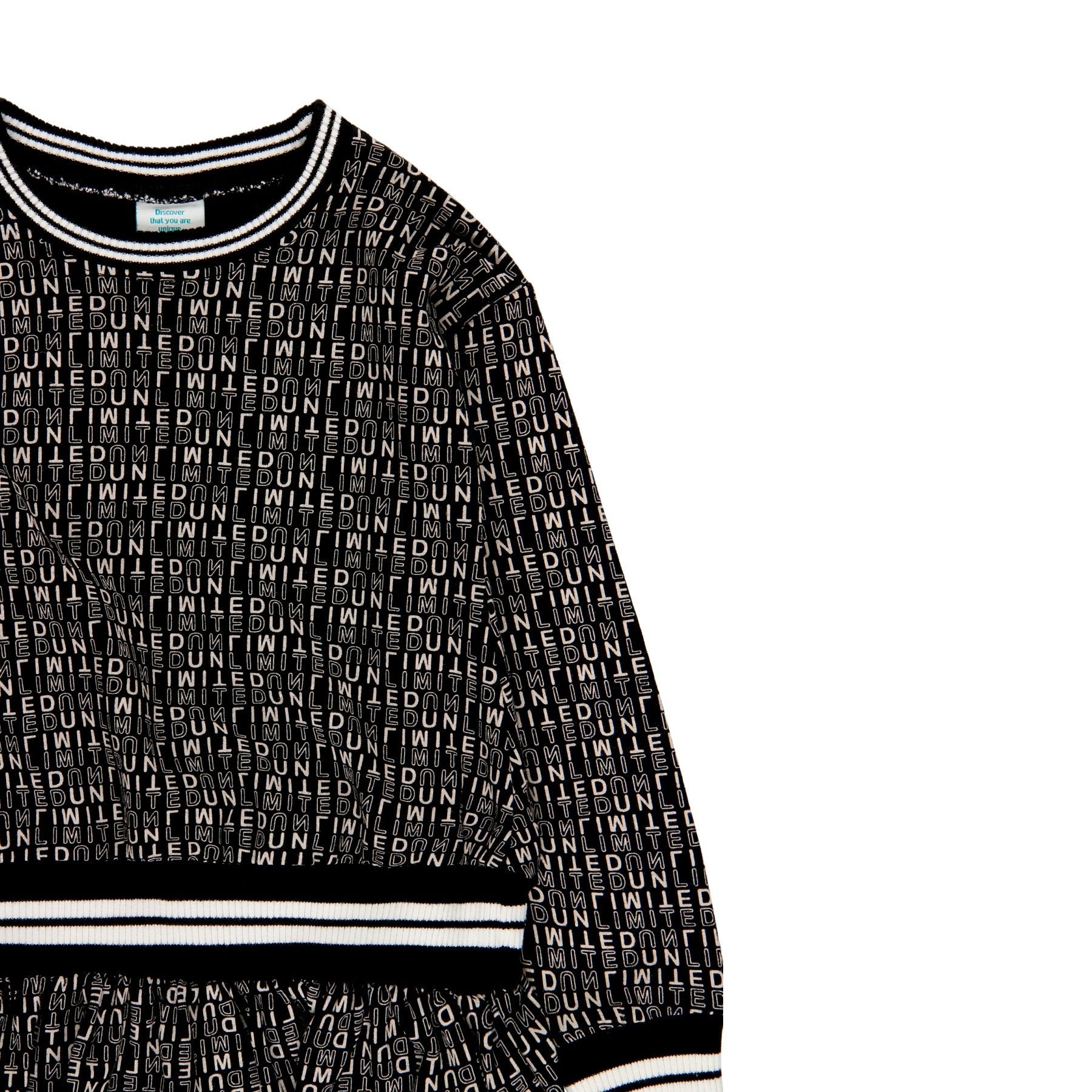 Vestido manga larga de letras 405166 - Ceremonias Anny