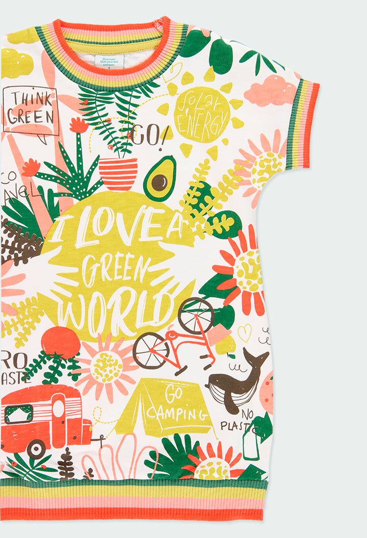 Vestido tipo sudadera 444103 - Ceremonias Anny