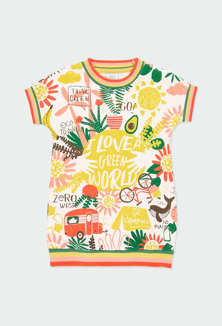 Vestido tipo sudadera 444103 - Ceremonias Anny