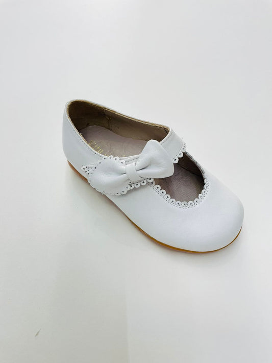 Zapato de niña con moño - Ceremonias Anny