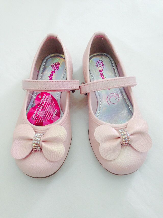 Zapatos moño rosa - Ceremonias Anny